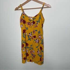 Band of Gypsies Floral Mini Dress small